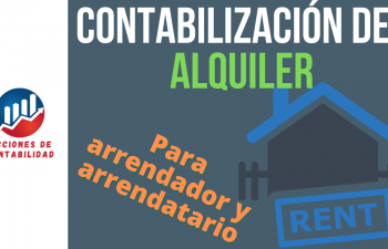 Contabilización de arrendamientos